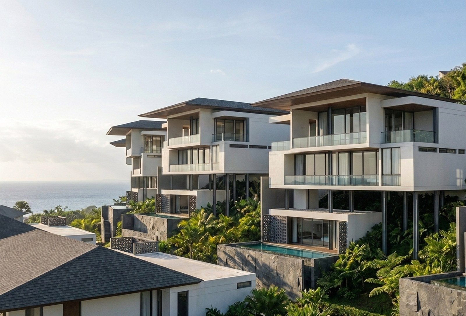 Villas on the hill