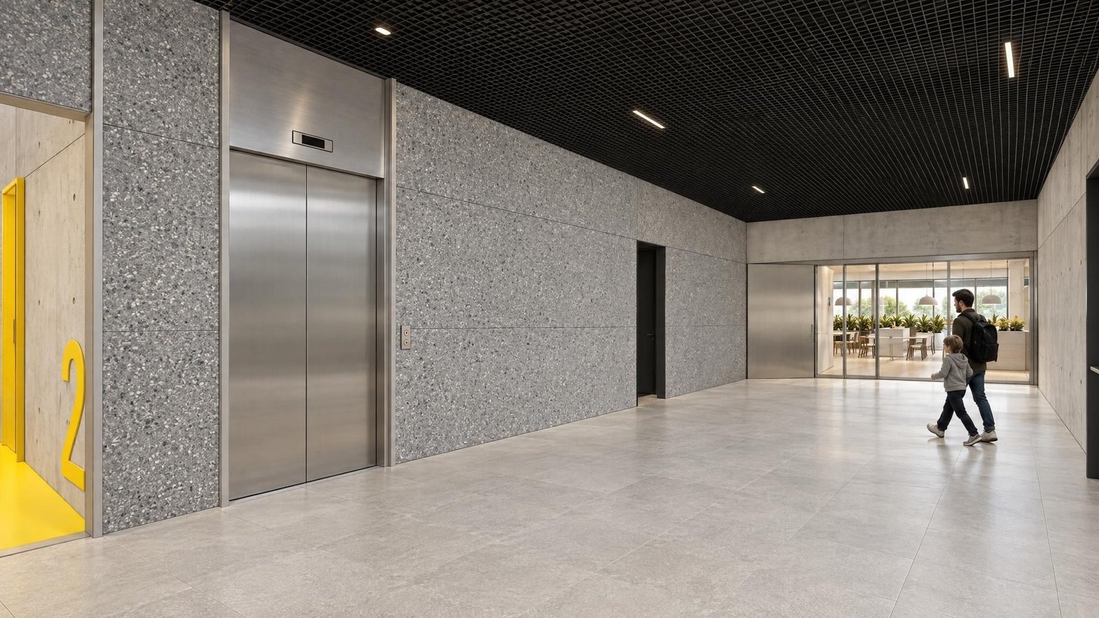 Lift lobby