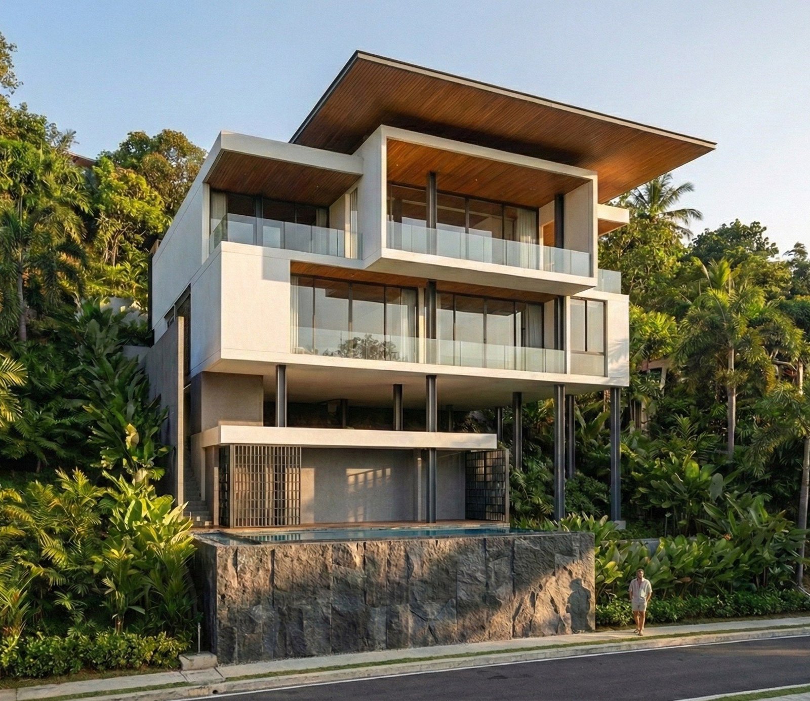 Three-bedroom villa
