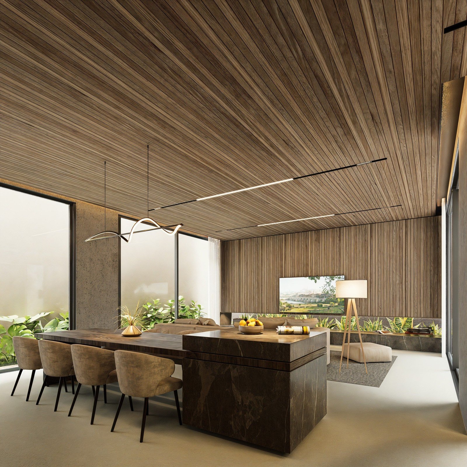 Kitchen and dining