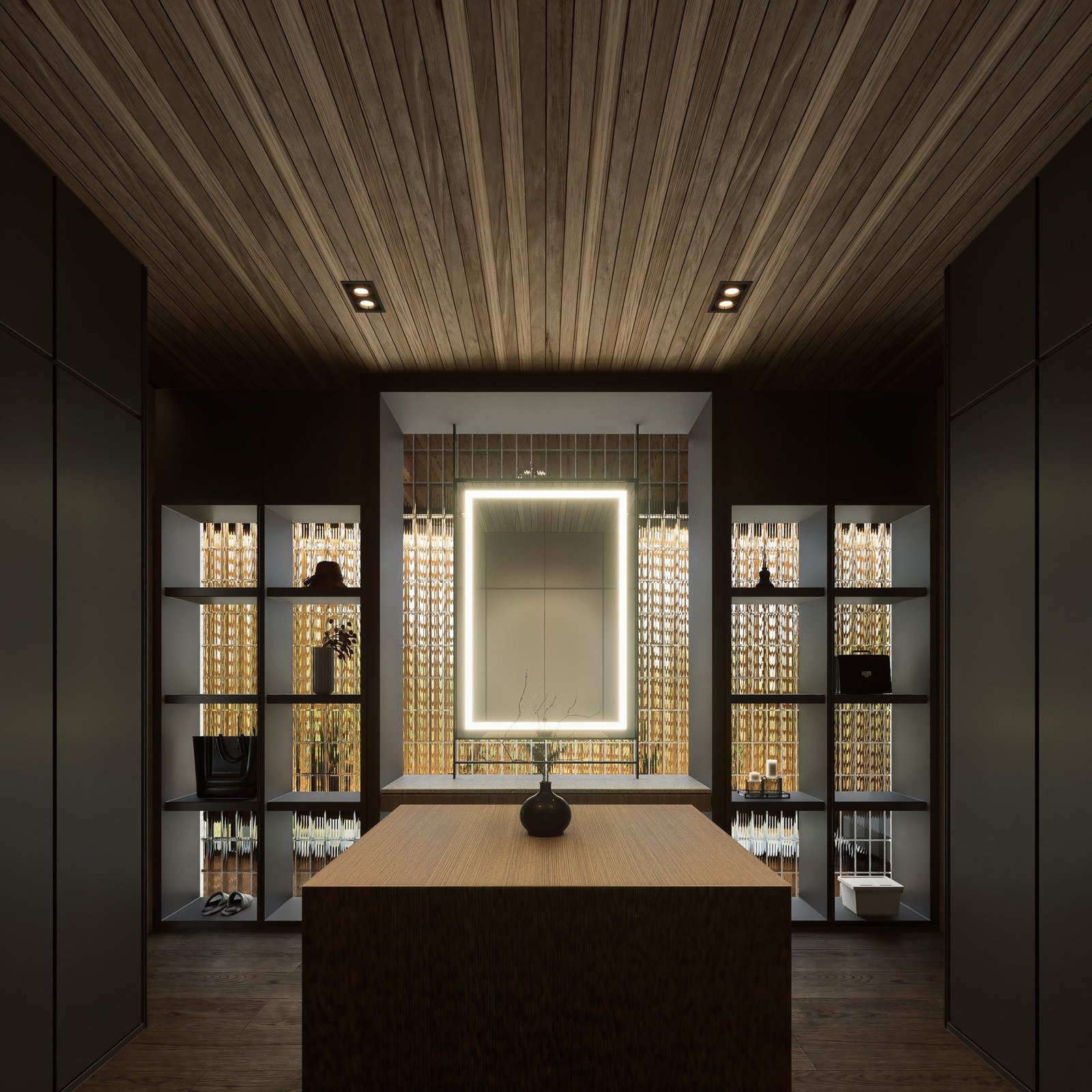 Walk-in wardrobe