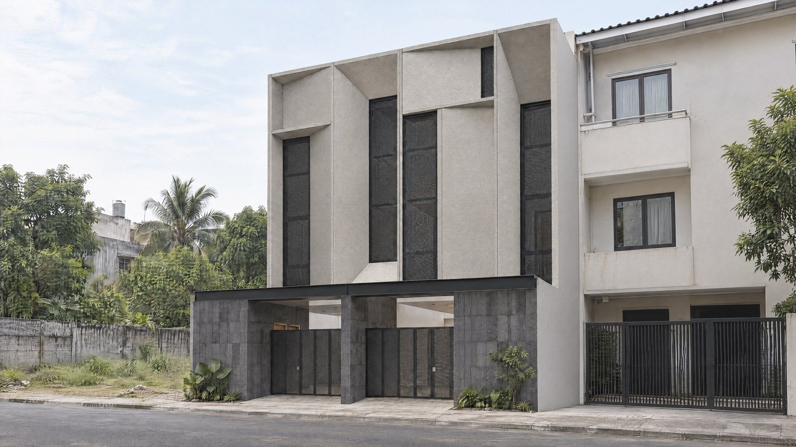 Kost SB, street facade