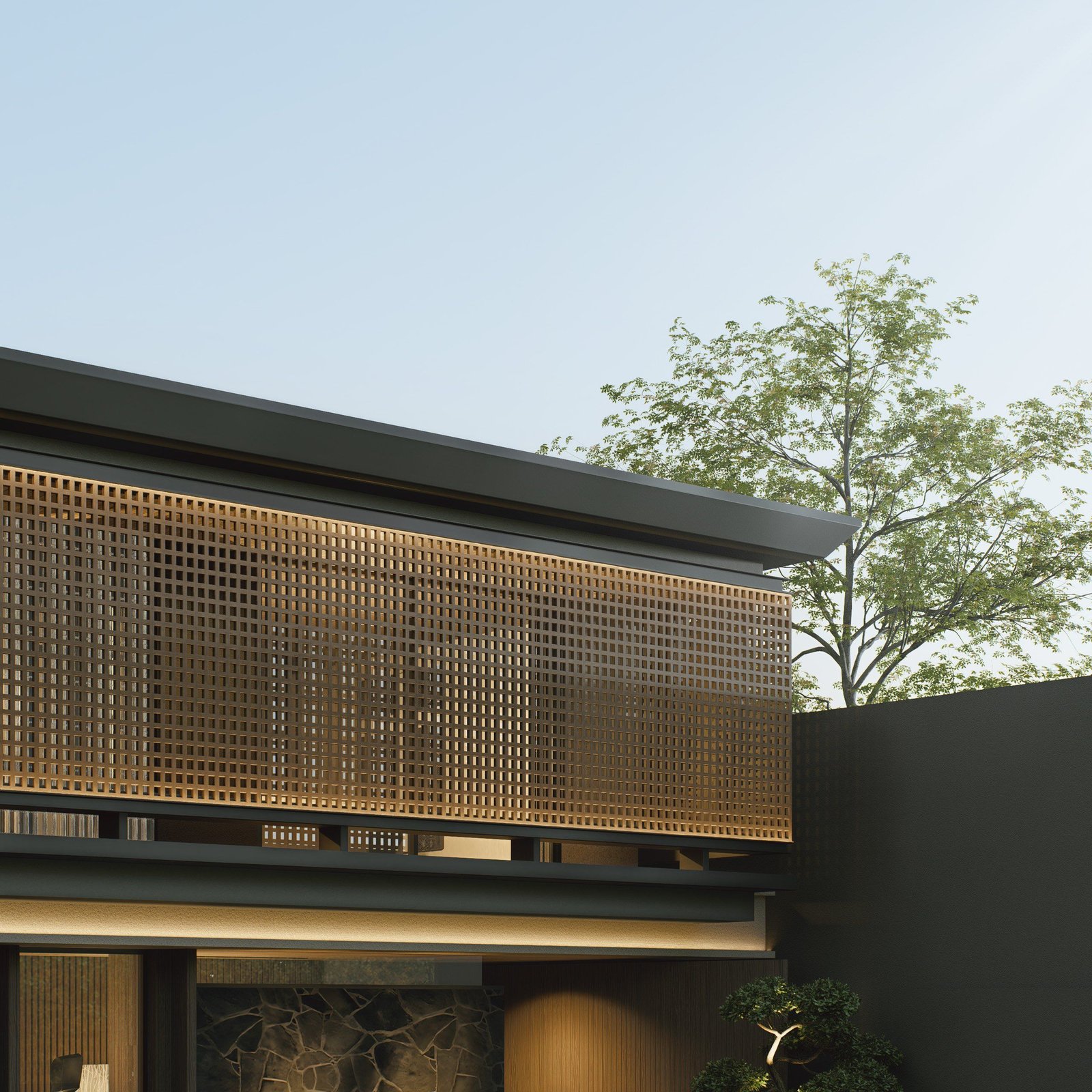 Upper floor, Design