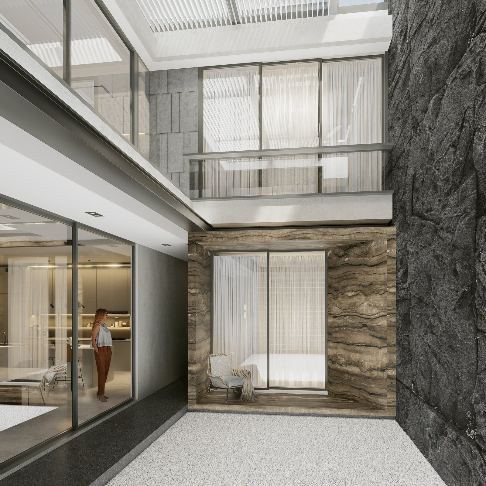 Courtyard, Design