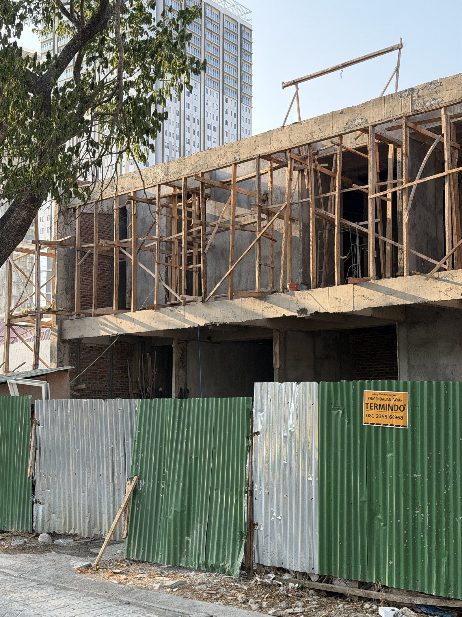 Facade, side view, Site · October 2026